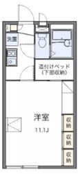 レオパレスサンヒルズの物件間取画像